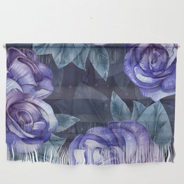 Violet Roses Wall Hanging