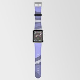Retro Fantasy Swirl Abstract in Purple Periwinkle Lilac Lavender Tones Apple Watch Band
