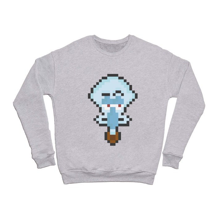 Squidward Pixels Crewneck Sweatshirt