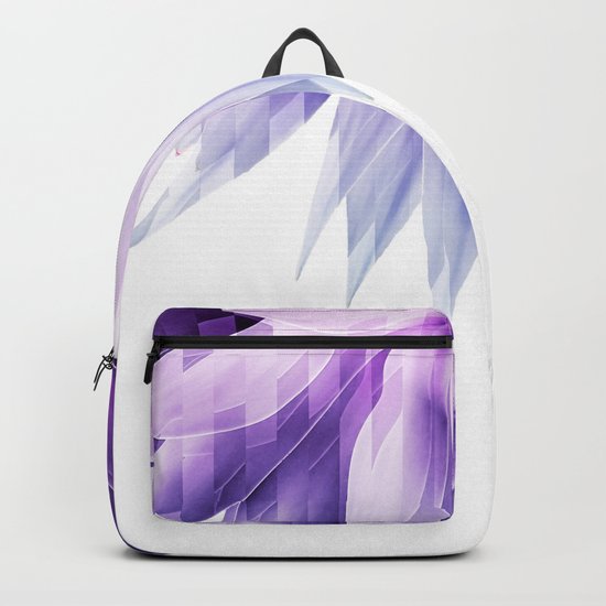 Agave geo fringe - amethyst Backpack