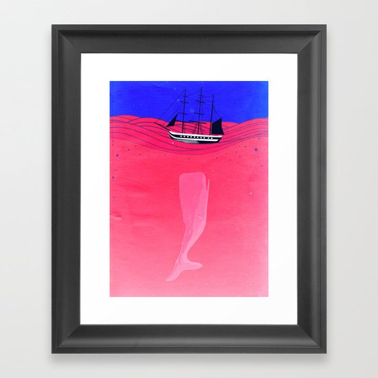 Sunk Framed Art Print