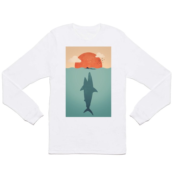 Shark Attack Long Sleeve T Shirt