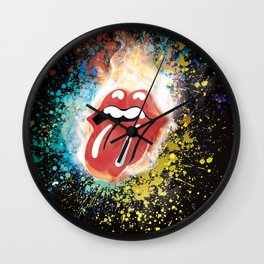 Rolling Stones Wall Clock