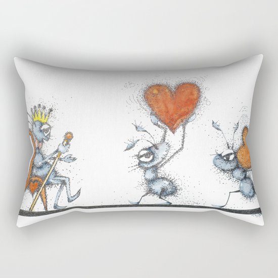 King of hearts Rectangular Pillow