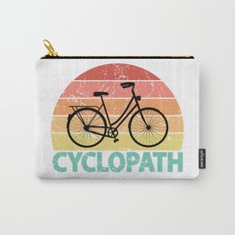 Cyclopath - Funny Cycling Pun Carry-All Pouch