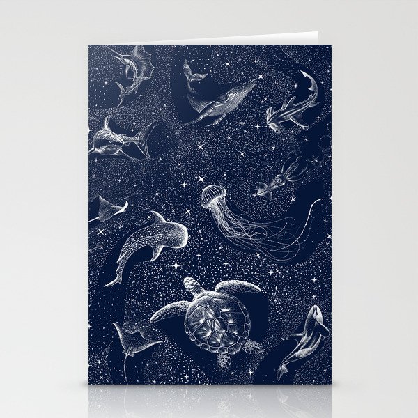 Cosmic Ocean Stationery Cards