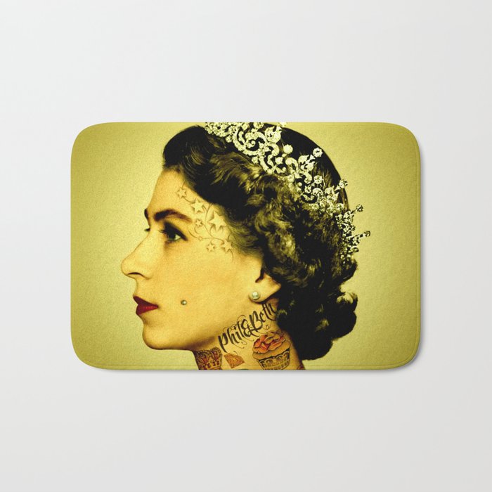 Royal Tattoo Bath Mat