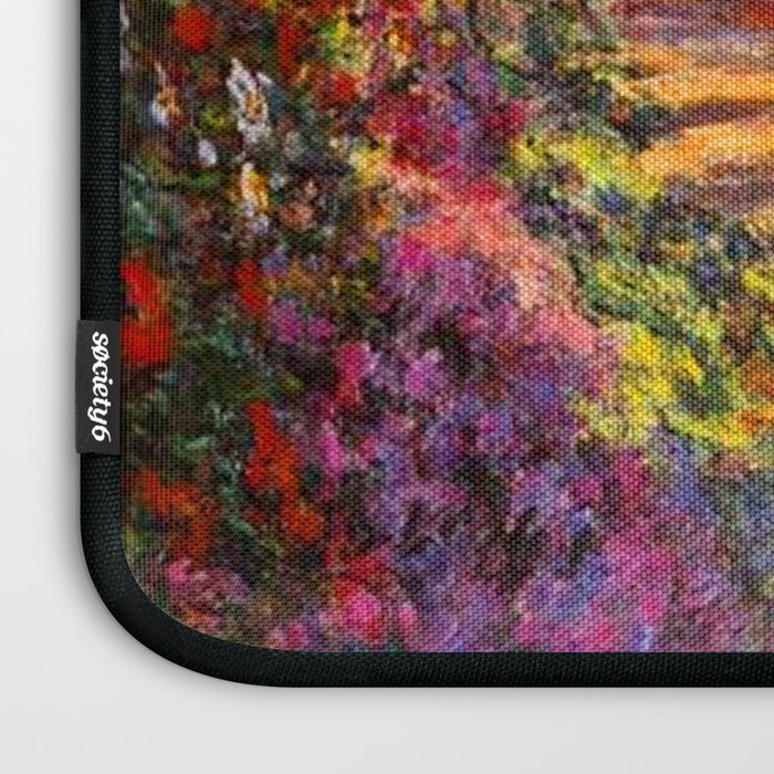 Garden Path At Giverny Claude Monet 1902 Laptop Sleeve By