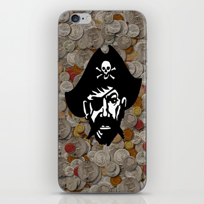 Captain Kidd II (The Rude Pirate) iPhone Skin