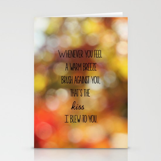 Warm Breeze Stationery Cards
