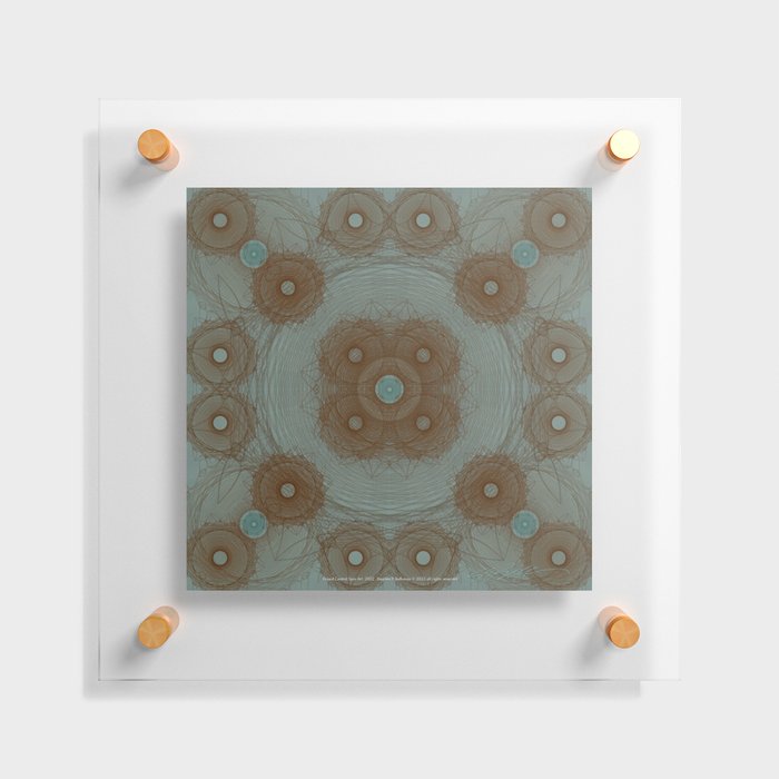 Grand Central Spin Art Floating Acrylic Print