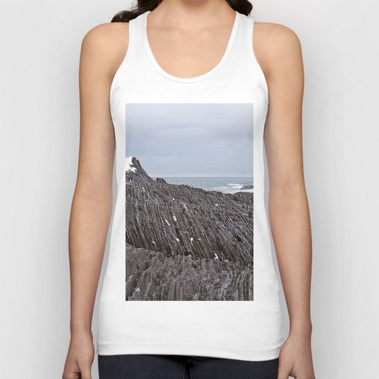 The Ends of the Earth are Frozen in Time Unisex Tank Top
