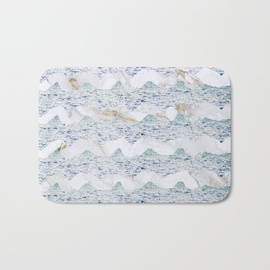 Marble Breeze Bath Mat