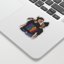 The Last Of Us Ellie And Dina LGBTQ  Sticker
