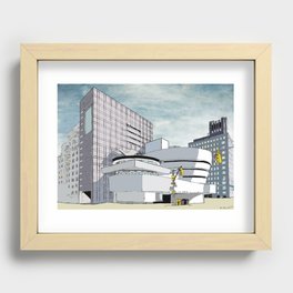 Salomon R. Guggenheim Museum, New York City Recessed Framed Print