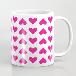 Pink Hearts  Coffee Mug