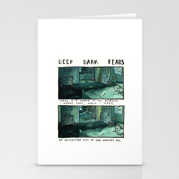 Deep Dark Fears 83 Stationery Cards