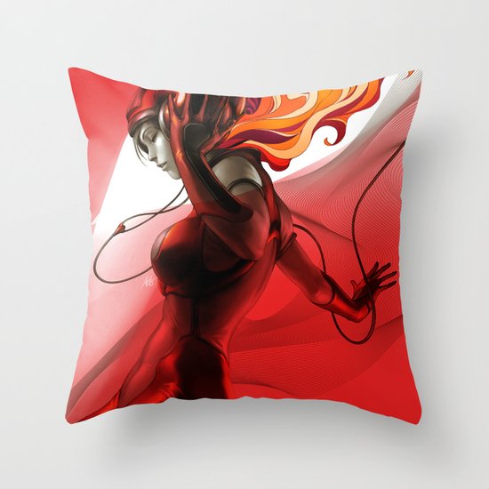 Pepper Groove Throw Pillow