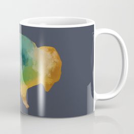 Rainbow Yellowstone Bison Coffee Mug