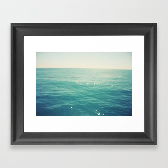 The Sea Framed Art Print
