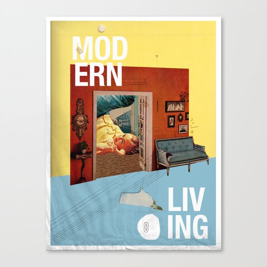 Modern Living Canvas Print
