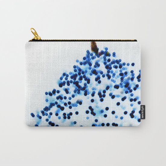 Oh Christmas Tree, Oh Christmas Tree, blue and white Carry-All Pouch