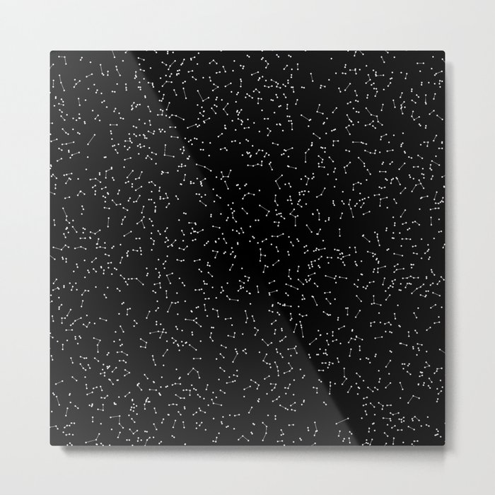 Particle System Metal Print