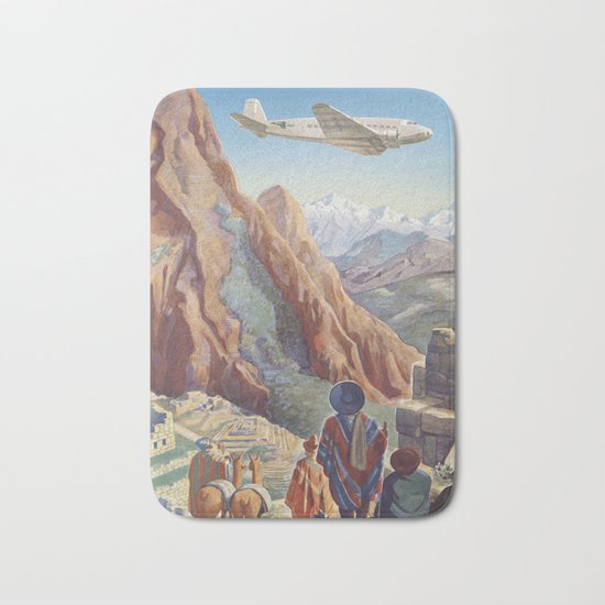 South America 4 Bath Mat