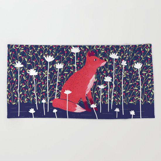 The Garden Beach Towel