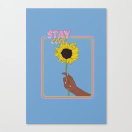 Stay cool Canvas Print