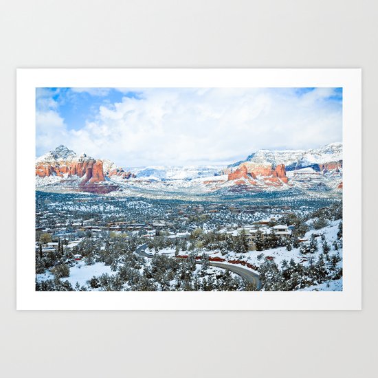 Sedona Art Print
