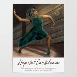Hopeful Confidence Poster