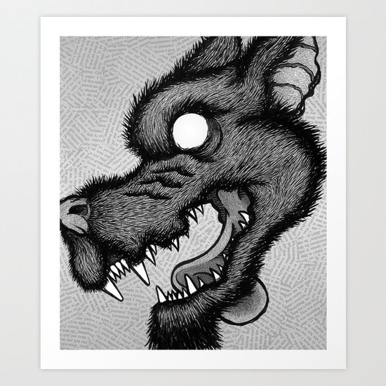 Wolf Art Print