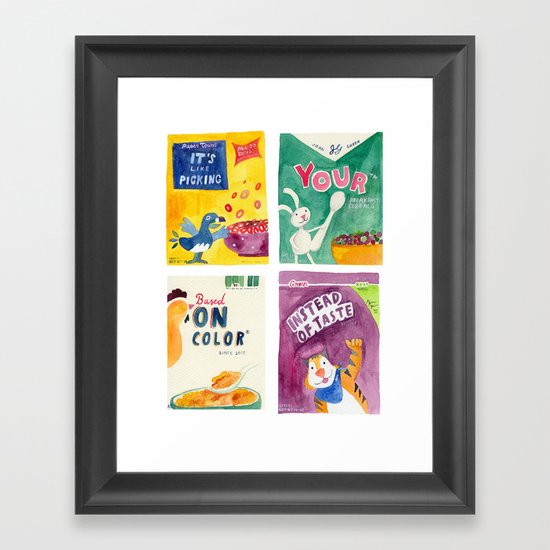 Green August #12 Framed Art Print