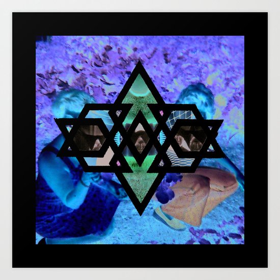 kaleidos-core Art Print