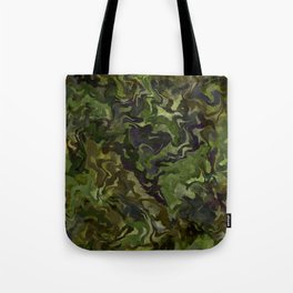 Jungle Marble - Green Tote Bag