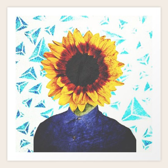Sunflower Art Print