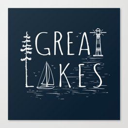 Great Lakes Canvas Print