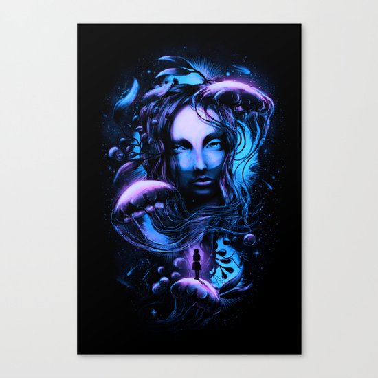 Ocean of Secrets Canvas Print