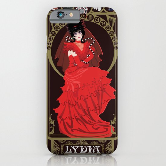 Lydia Nouveau - Beetlejuice iPhone & iPod Case