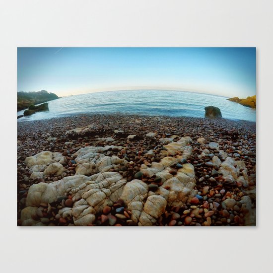 Secret bay Canvas Print