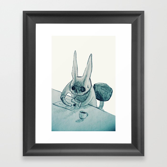 another bunny Framed Art Print