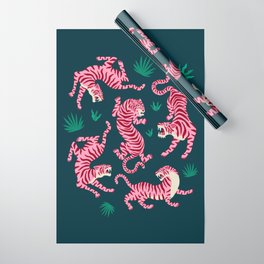 Night Race: Pink Tiger Edition Wrapping Paper