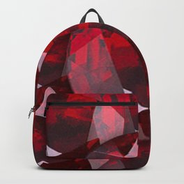 RED GARNET GEMS JANUARY BIRTHSTONE Backpack