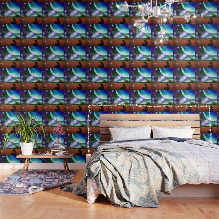 A Most Unusual Evening Wallpaper By Petergross Society6