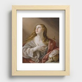 The Penitent Magdalene - Mary Magdalene - Guido Reni Recessed Framed Print