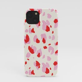 Abstract Leopard iPhone Case