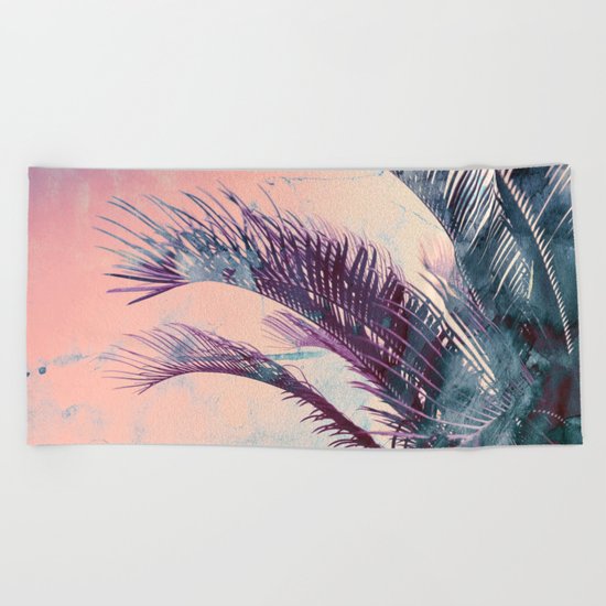 Candy Palms Beach Towel