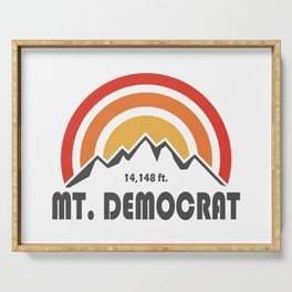 Mt. Democrat Colorado Serving Tray