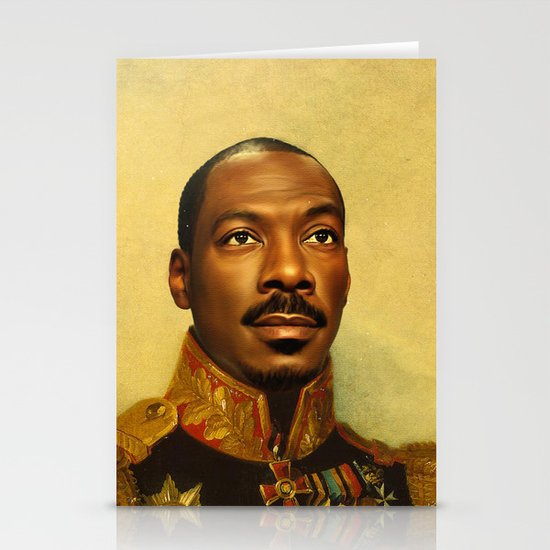 Eddie Murphy - replaceface Stationery Cards